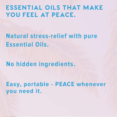 MOXE Peace Nasal Inhaler bottle close-up reveals pure essential oil blend inside