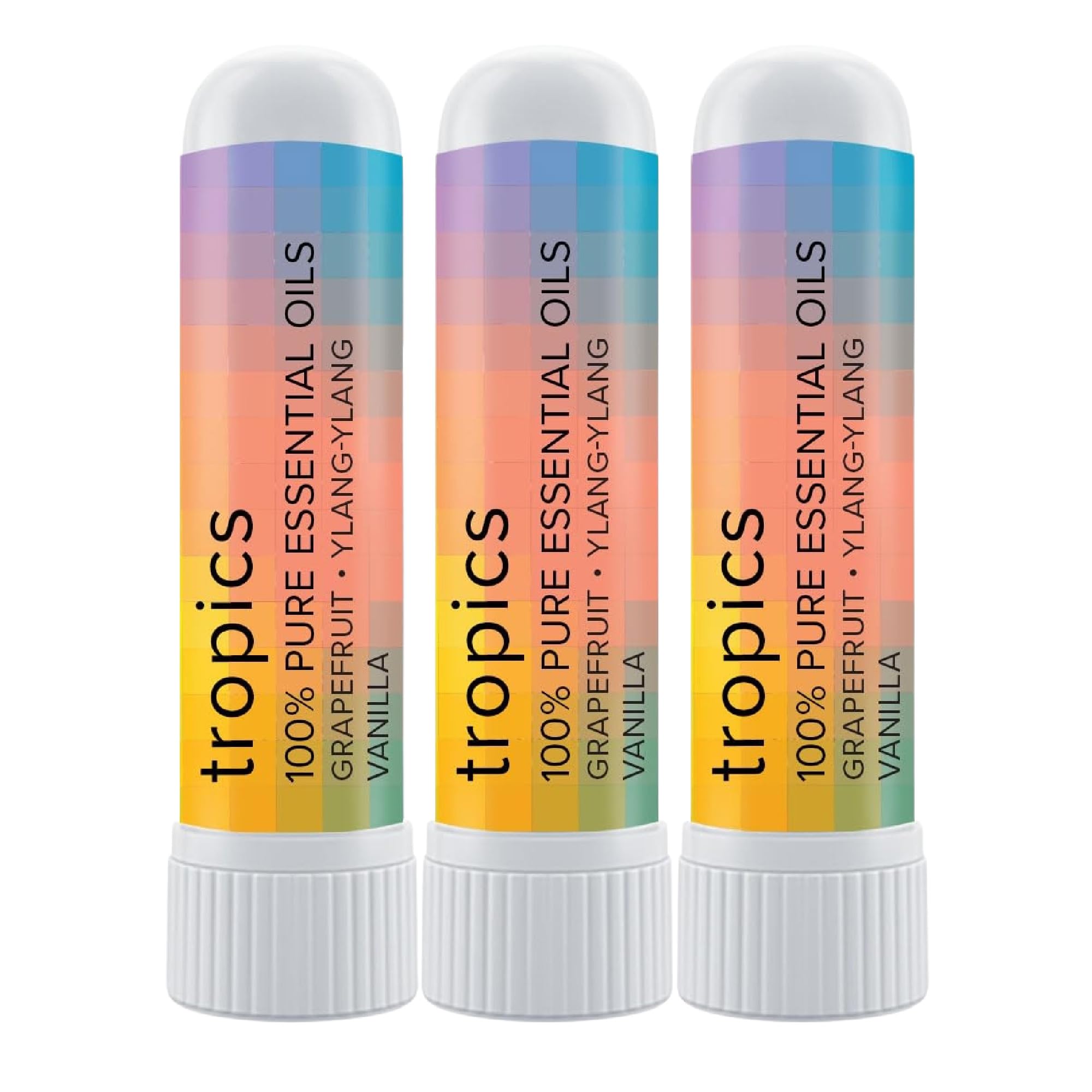 MOXE Tropics nasal stick Caribbean Escape pack for on-the-go aromatherapy.