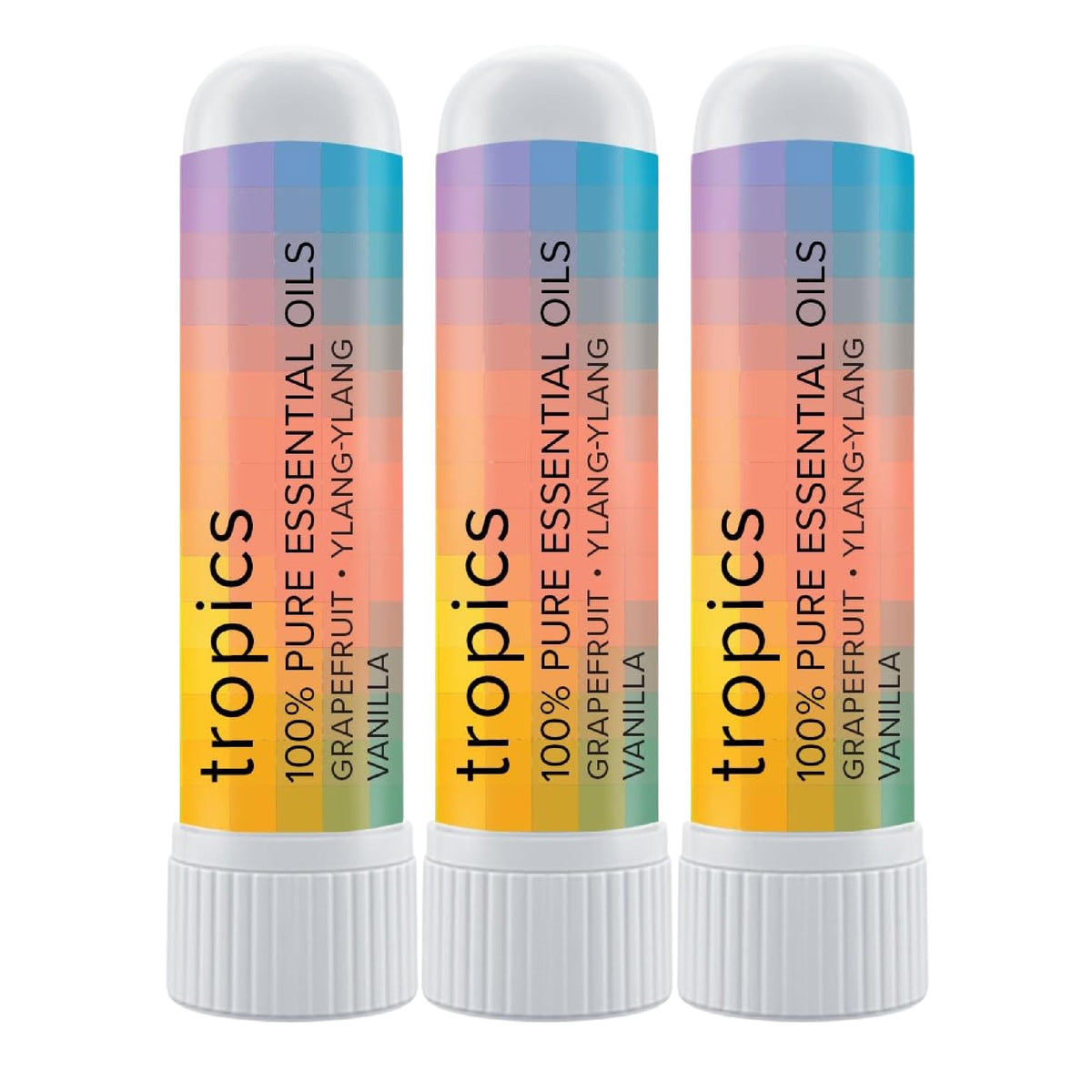 MOXE Tropics nasal stick Caribbean Escape pack for on-the-go aromatherapy.