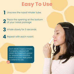 MOXE Tropics nasal stick no-spill cap keeps scent mess-free in bag.