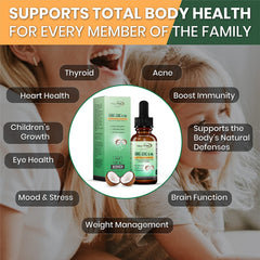 MoxyVites coconut oil zinc highlights natural sourcing and smooth taste.