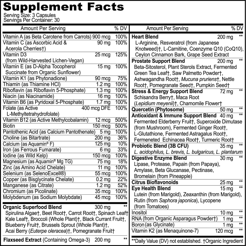 MoxyVites capsules close-up highlighting fermented nutrients for gentler digestion and better absorption.