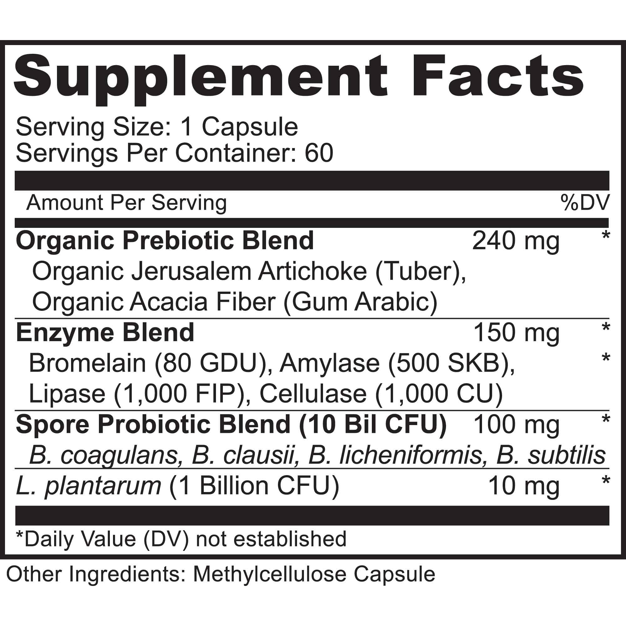 MoxyVites bottle front highlights 10B CFU probiotic for reliable gut support.