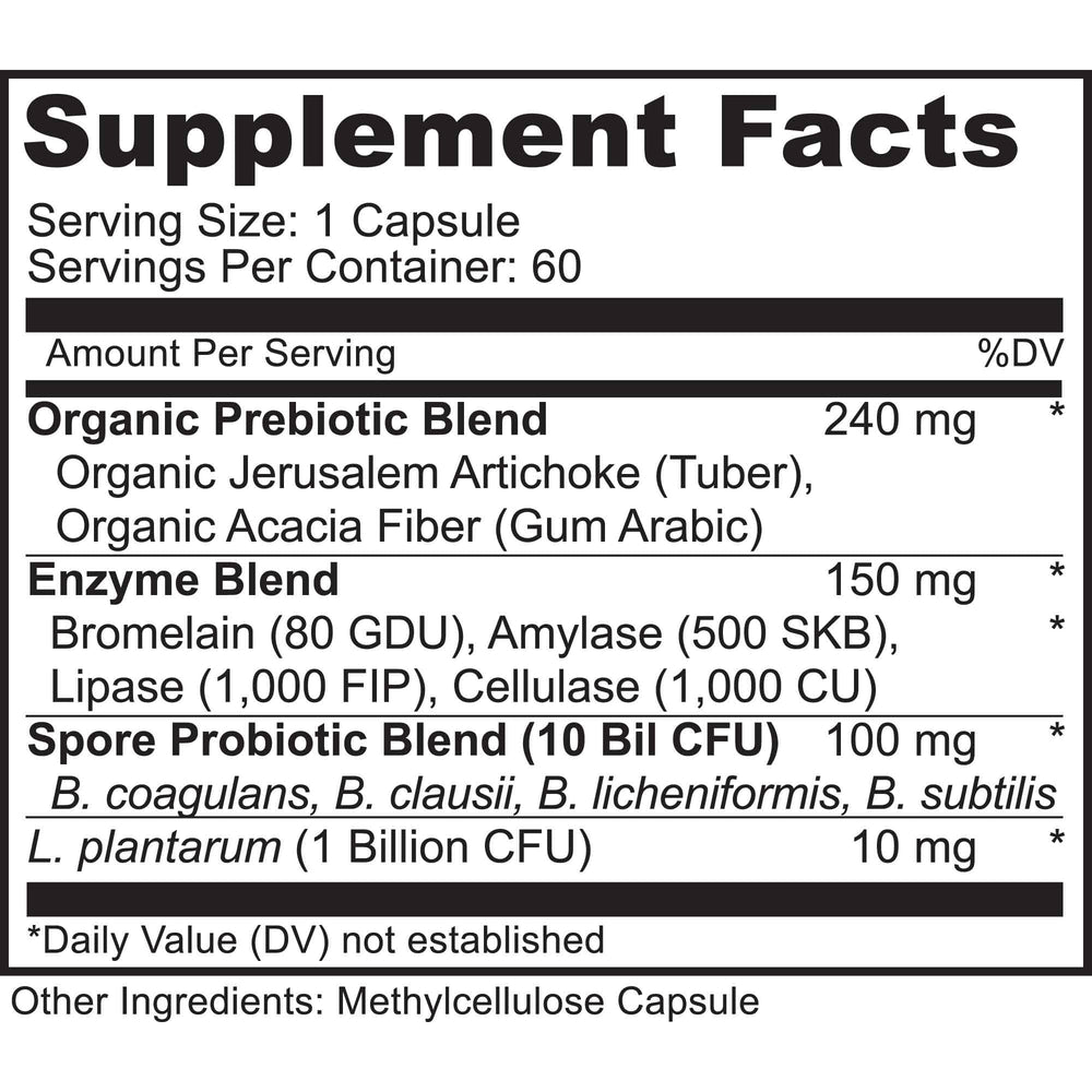 MoxyVites bottle front highlights 10B CFU probiotic for reliable gut support.