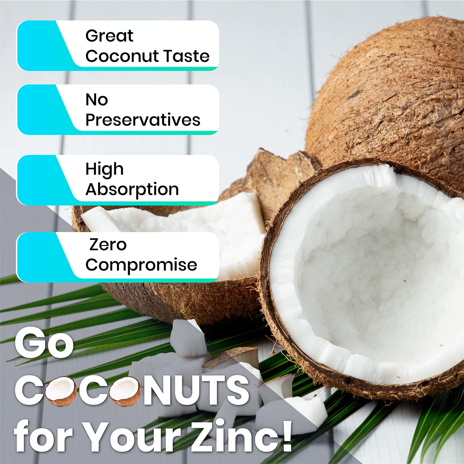 MoxyVites vegan zinc supplement supports plant-based nutrition.