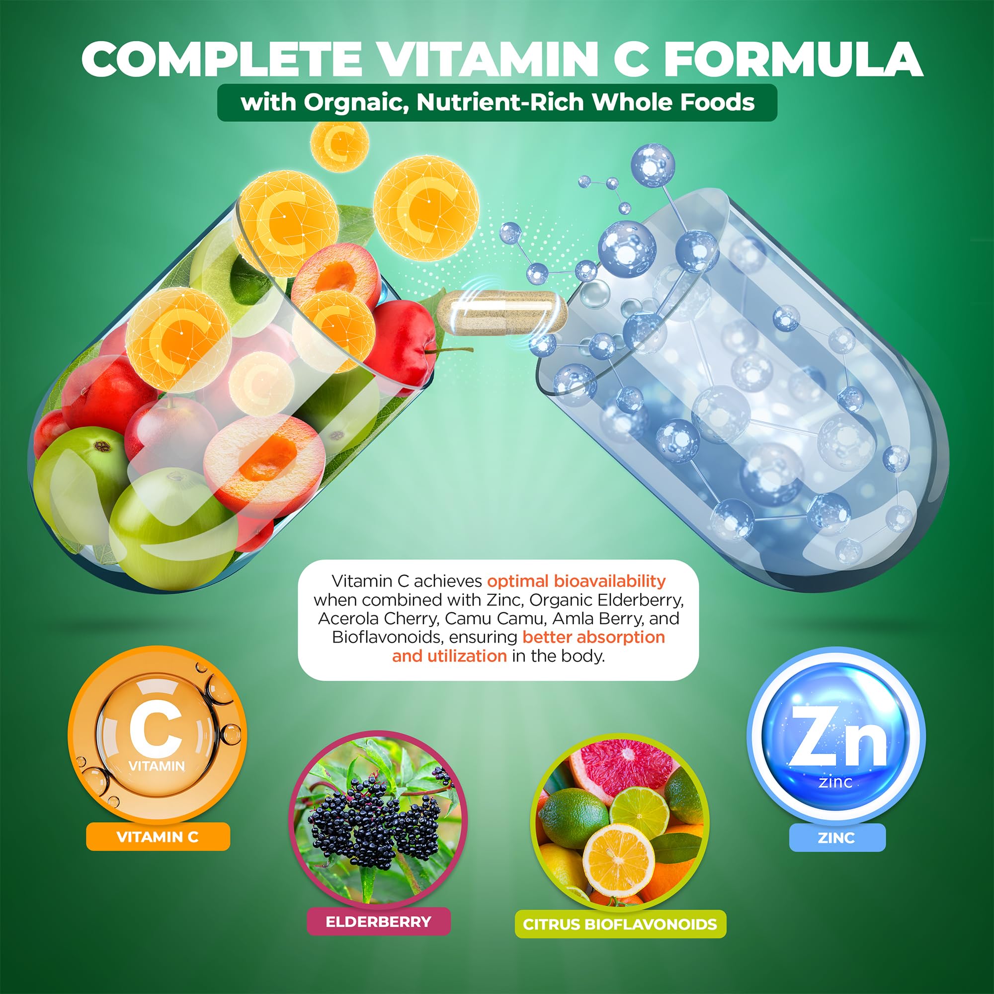 MoxyVites veggie capsules packaging with gluten-free and non-GMO labels