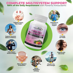 MoxyVites probiotic strains support digestive comfort and gut health