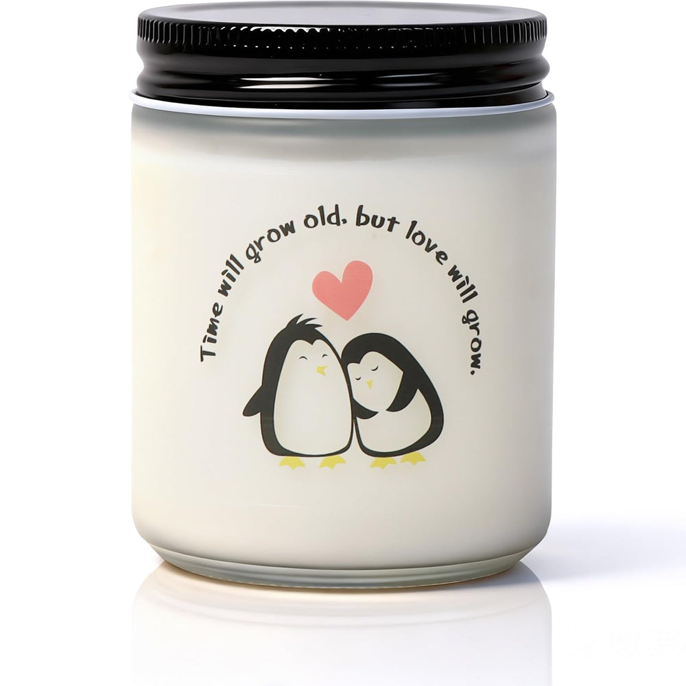 MR MIRYE 10oz lavender vanilla candle on a jar for calming evenings.