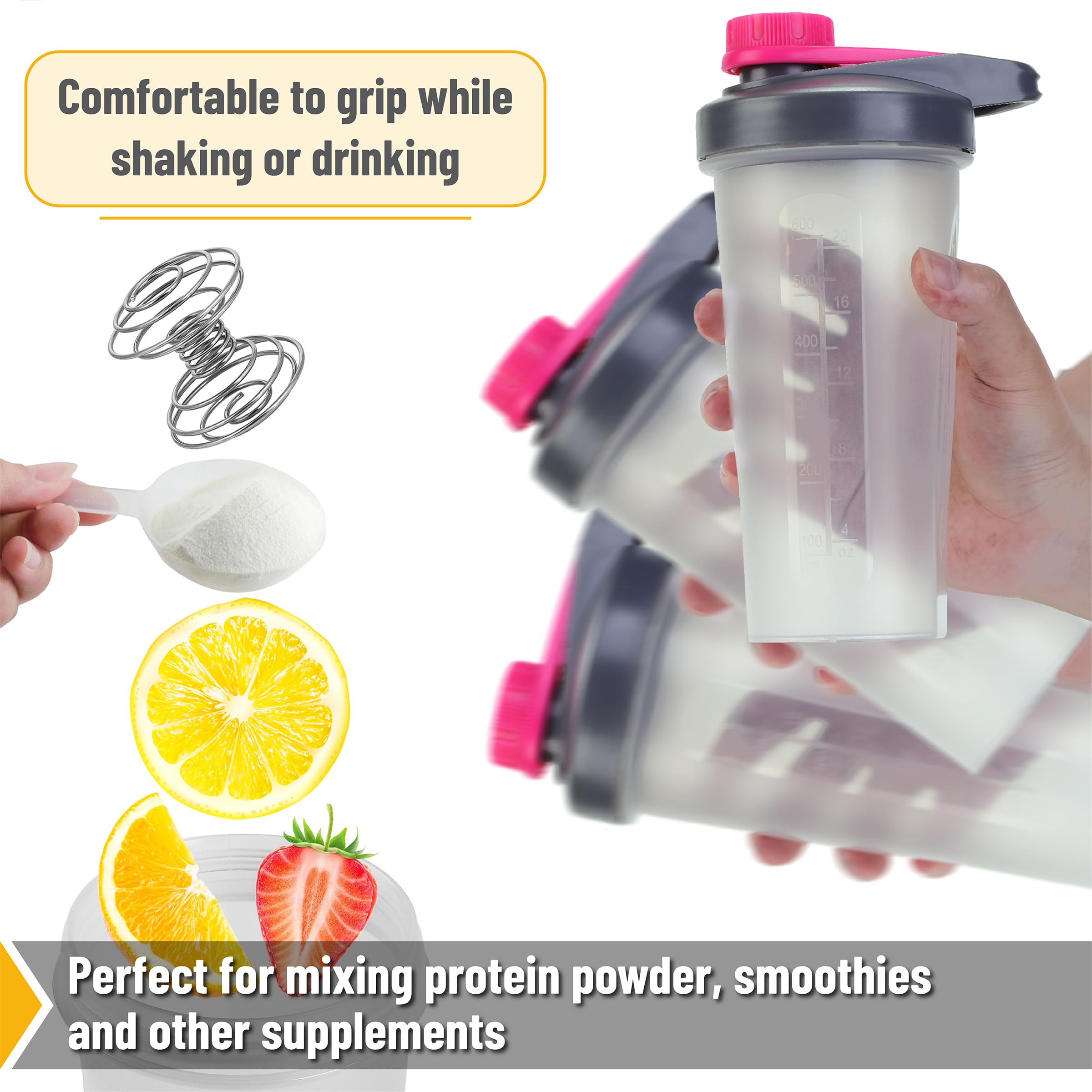 Mr. Pen leak-proof lid with flip cap prevents spills on the go