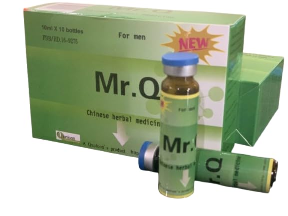 Mr. Q Chinese Herbal for Men bottle front view for daily vitality support