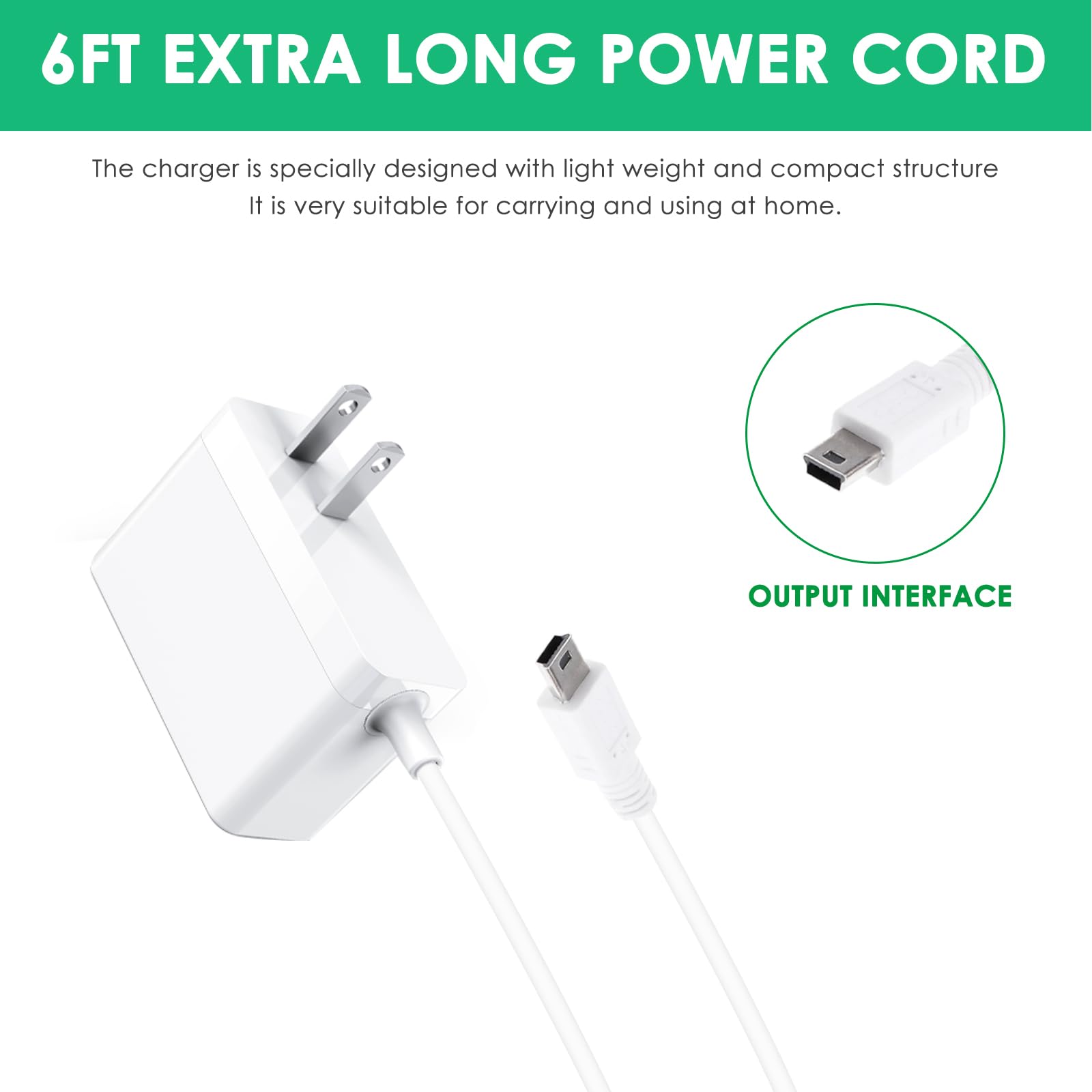 Mrgru 19.2V output charger provides steady power for Verilux lamp