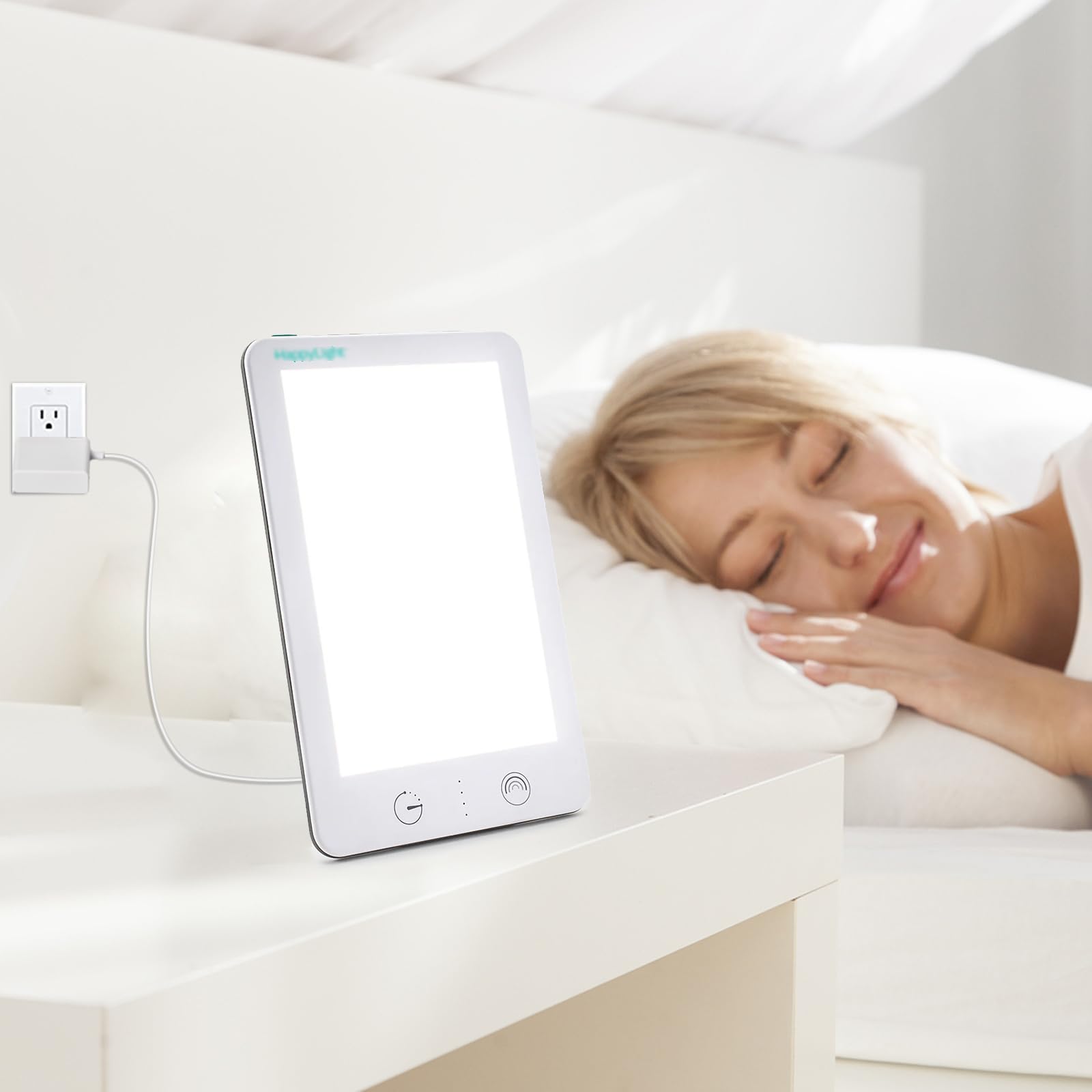 Mrgru responsive after-sales support for Verilux lamp charger questions