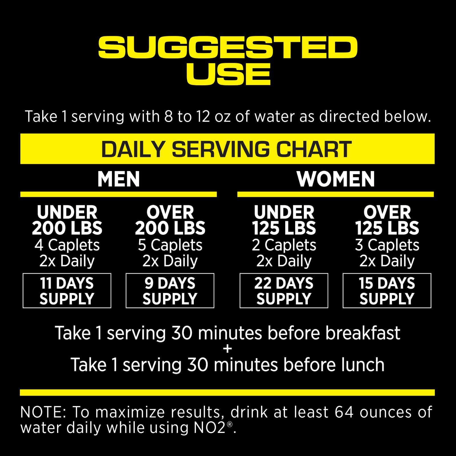 MRI Performance NO2 bottle pour suggests simple pre-workout routine.