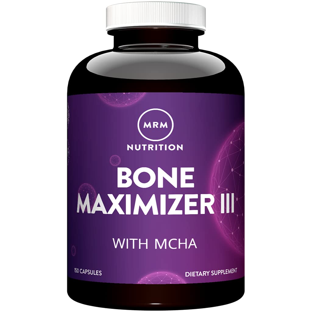 MRM Bone Maximizer III bottle with capsules for daily bone support