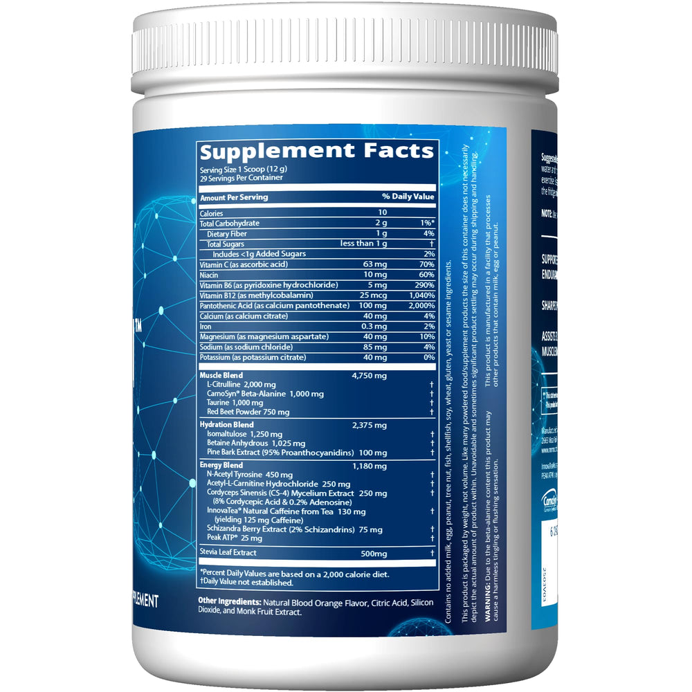 MRM Driven pre-workout scoop demonstrates precise dosing for reliable workouts.