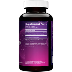 MRM Grape Seed Extract bottle back highlights label details and vegan status