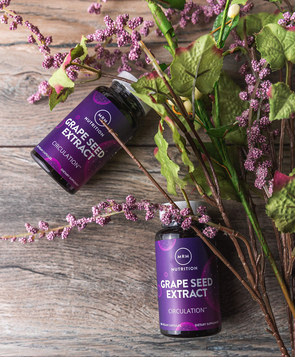 MRM Grape Seed Extract dispensing scene suggests easy daily use