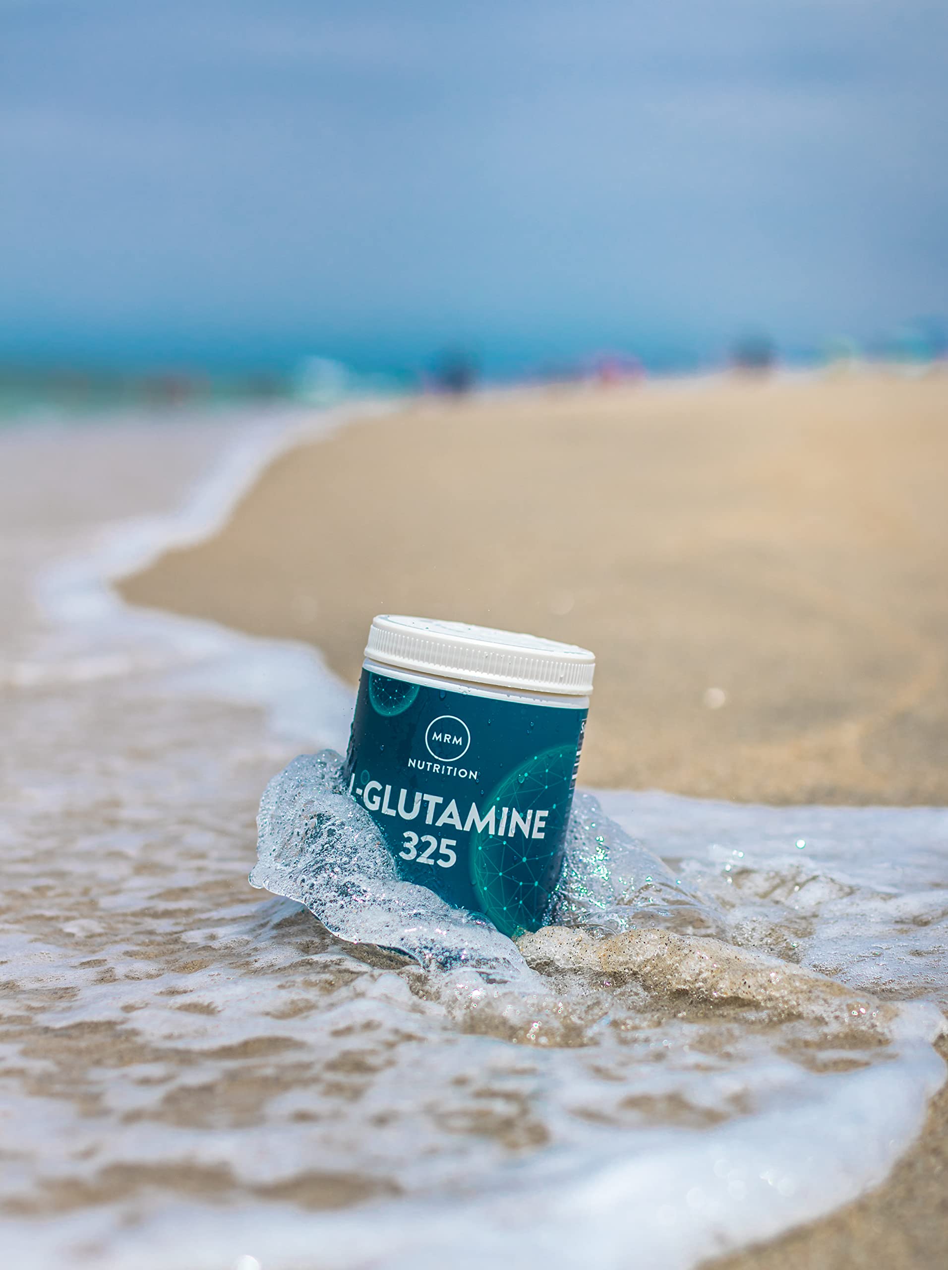 MRM L-Glutamine powder with BCAAs for daily recovery stacking