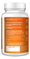 MRM Nutrition Probiotics Gummies natural flavors showcase strawberry and raspberry notes.