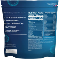 MRM Nutrition whey protein vainilla batido post-entrenamiento para energía y digestión