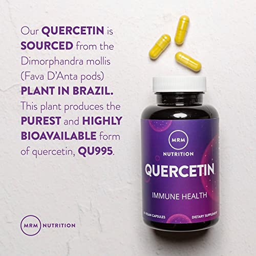 MRM Quercetin bottle side view for easy dosing