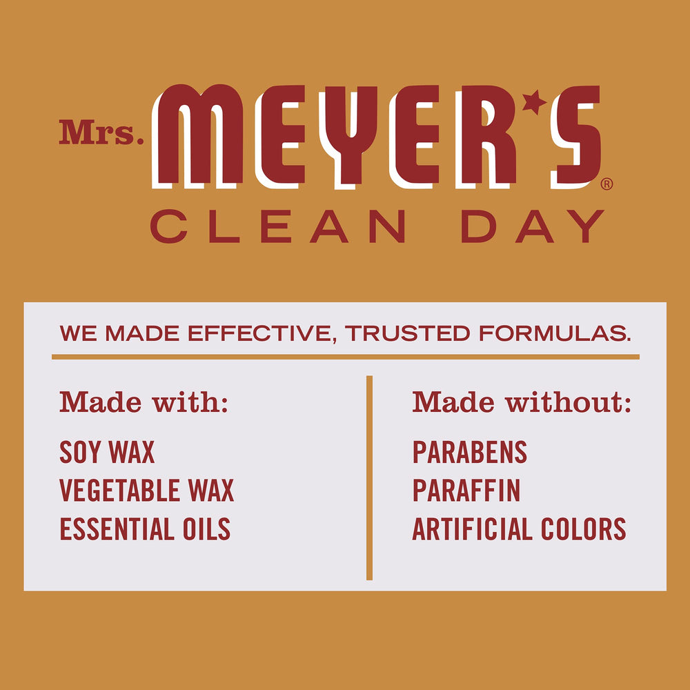 Mrs. Meyer's Apple Cider fragrance profile delivers sweet, crisp notes.