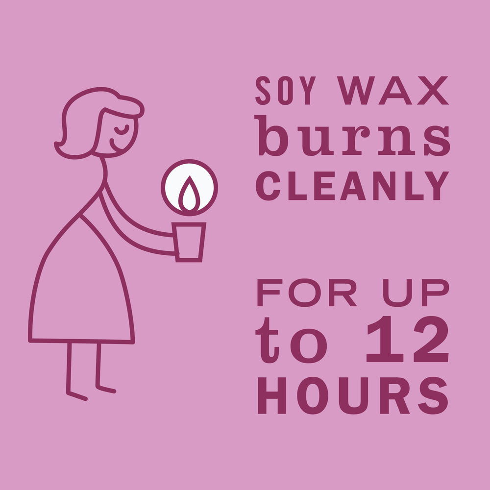 Cruelty-free formula shown with Mrs. Meyer's Clean Day candle.