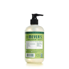 Mrs. Meyer's Clean Day Iowa Pine label closeup shows natural ingredients