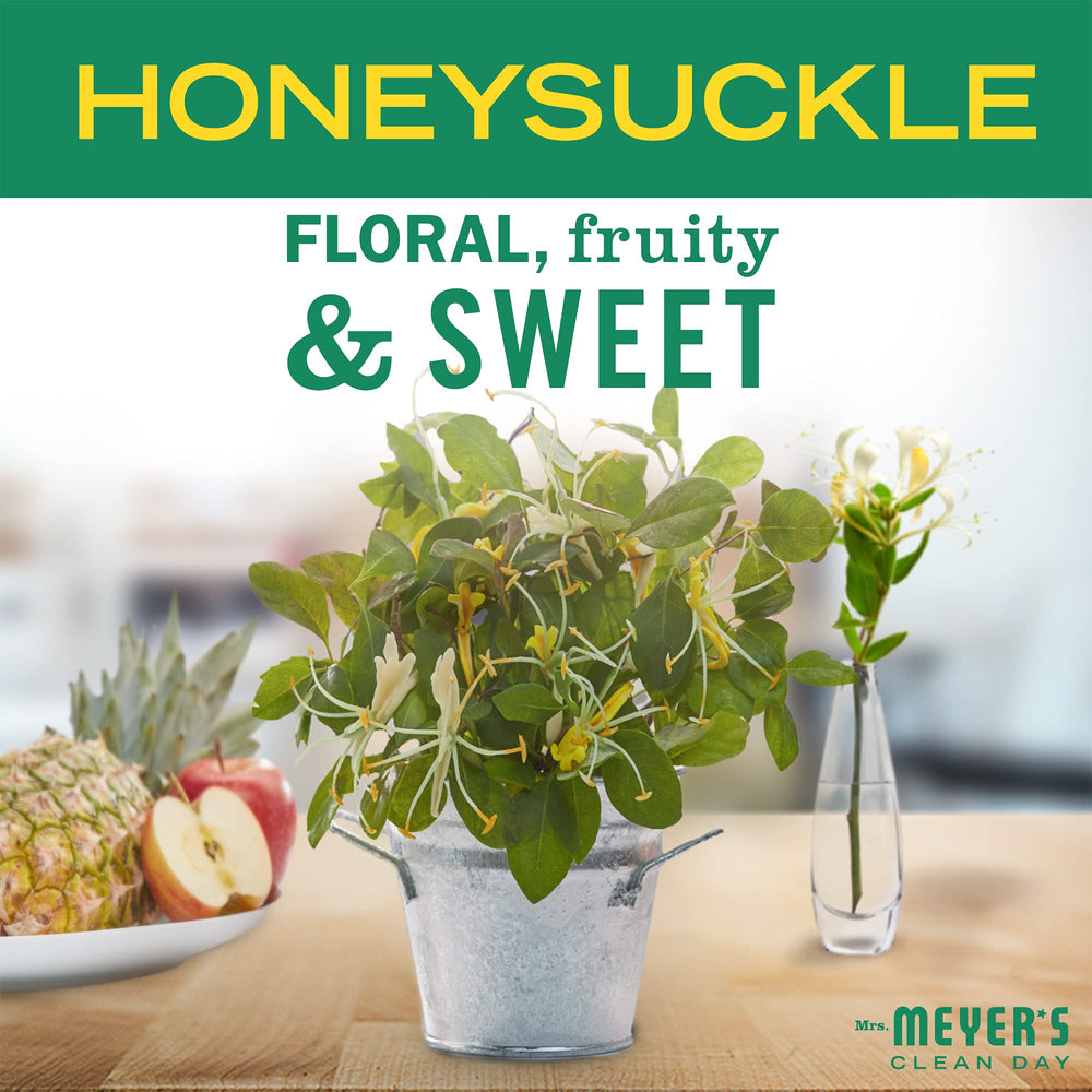 Mrs. Meyer's Clean Day candle in a tin container highlights a cruelty-free, mindful home fragrance.