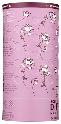 Diffuser in a bedroom or closet enabling subtle garden-inspired freshness