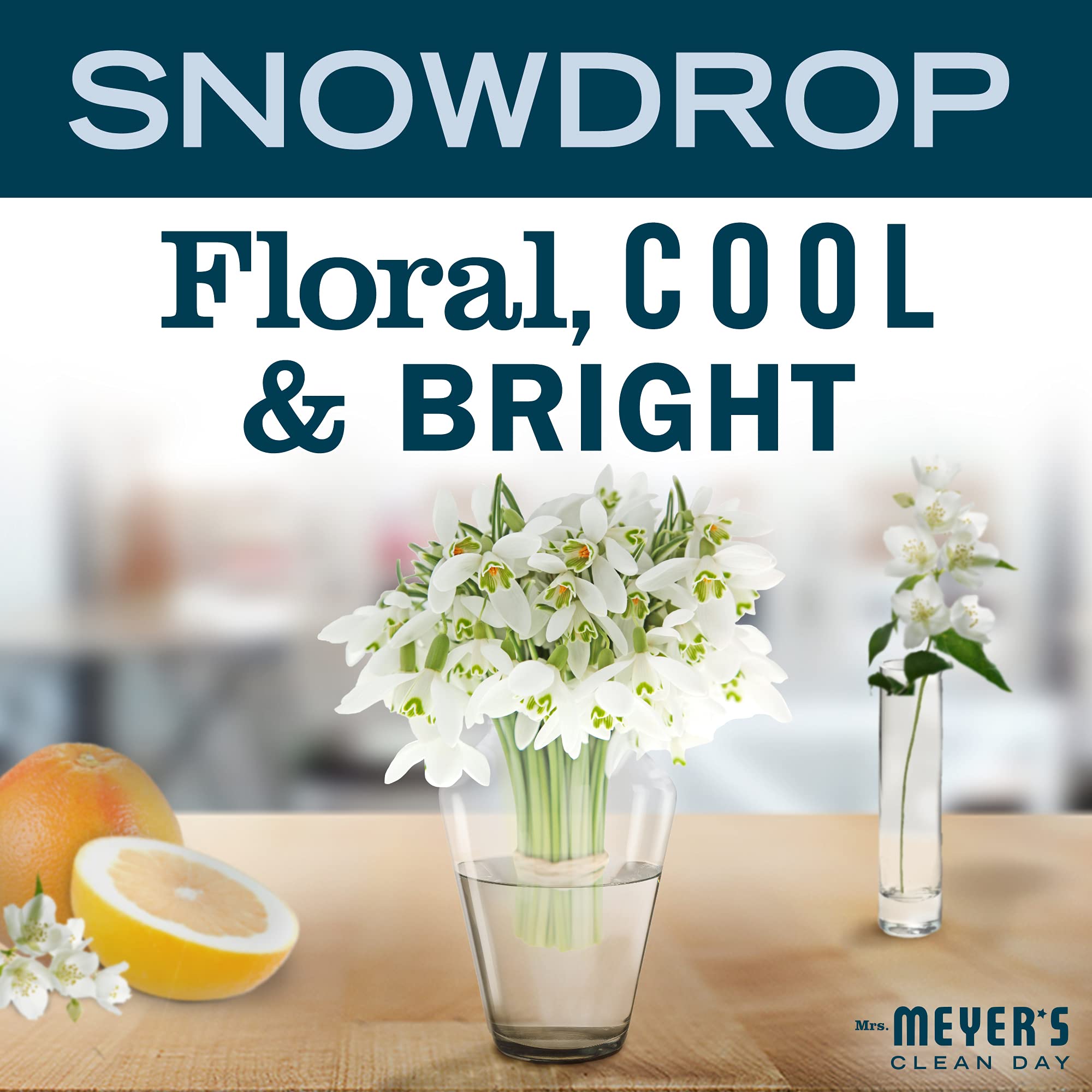 Lead-free wick visible in Snowdrop tin.