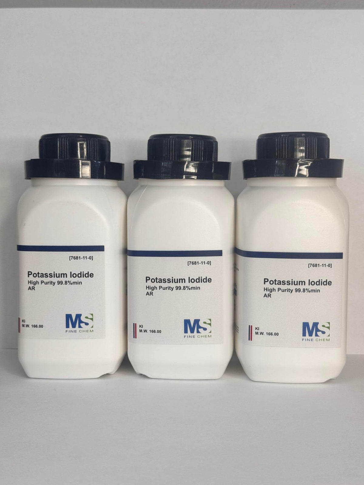 MS Finechem Potassium Iodide crystals for high-purity lab applications