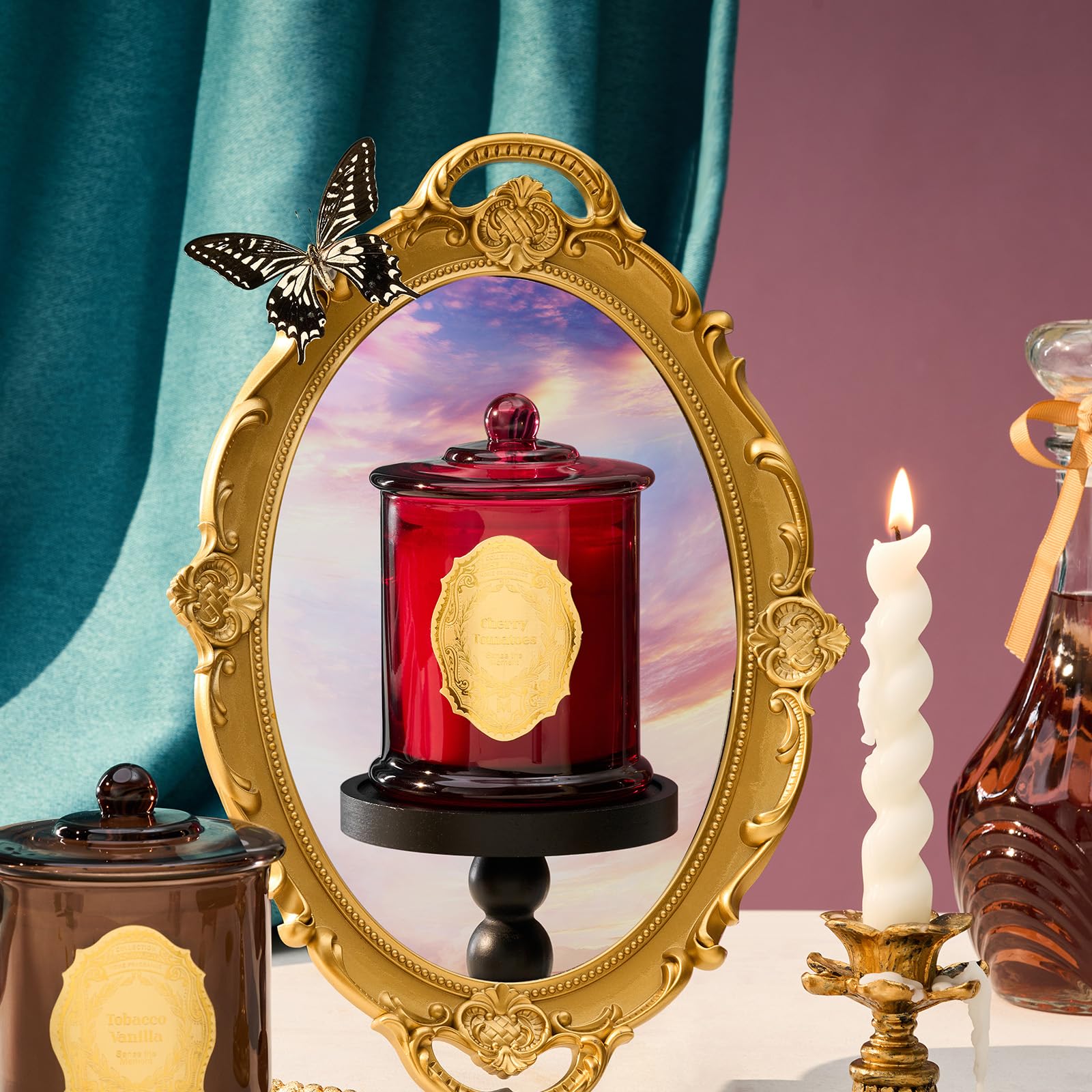 M&SENSE White Gardenia candle provides a non-toxic aroma for a healthier home.