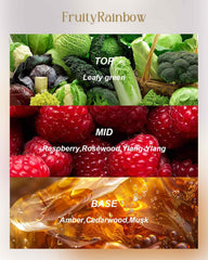 M SENSE Fruity Rainbow 3-wick candle boosts fragrance in larger spaces