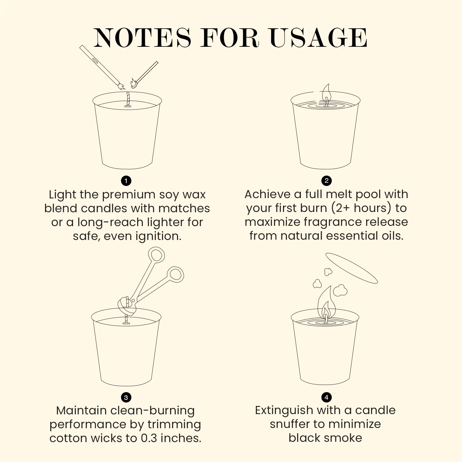 M&SENSE glass jar minimalist design complements decor and reuse