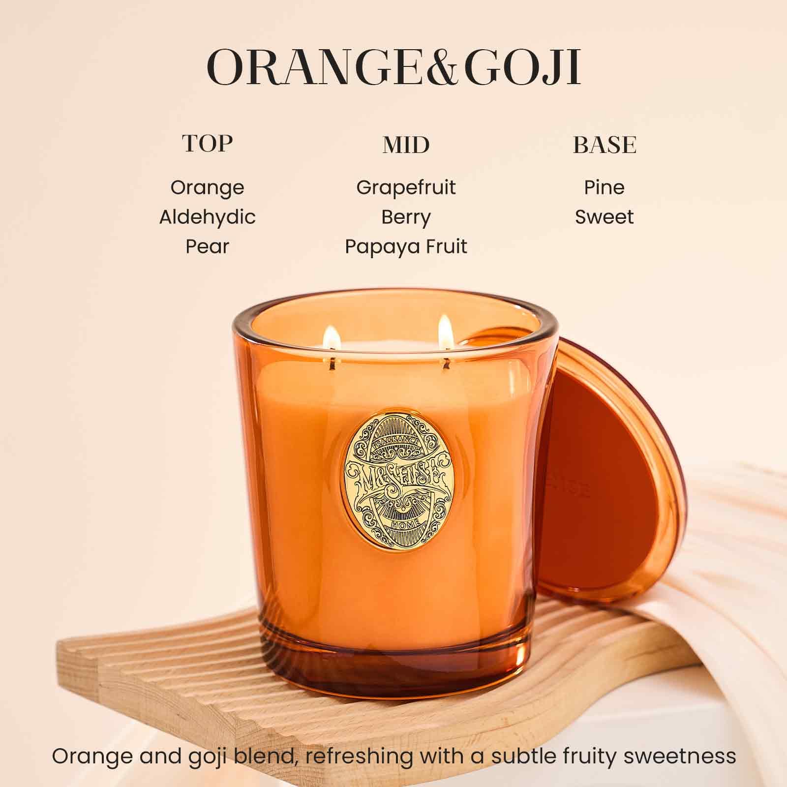 MSENSE soy candle wax pour detail highlights premium oils