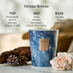 M&SENSE natural soy wax candle delivers a clean burn and stable fragrance release.