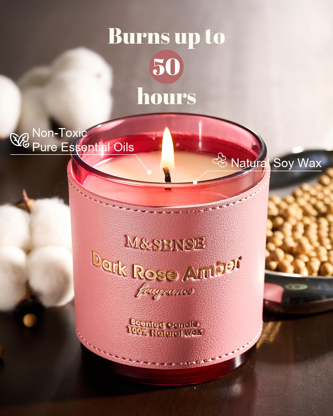 M&SENSE Teakwood Intense fragrance layers subtly as it warms.