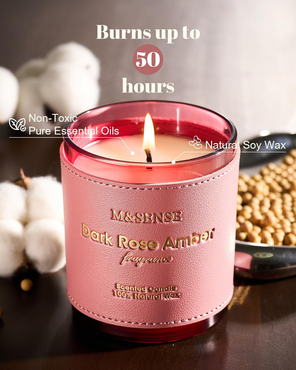 M&SENSE Teakwood Intense fragrance layers subtly as it warms.
