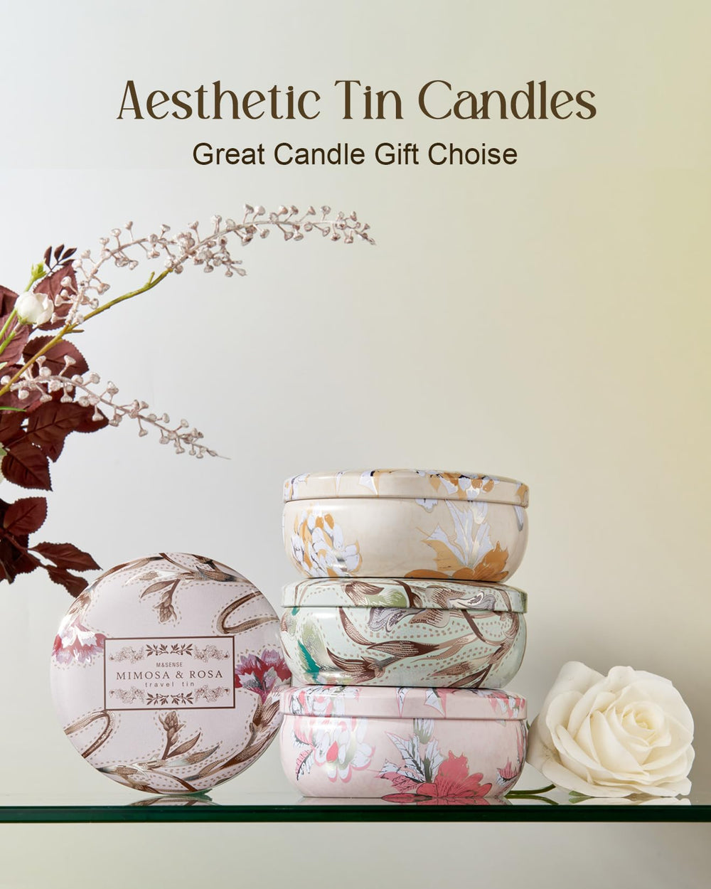 Illustration showing forty to fifty hours of ambiance from the soy wax.