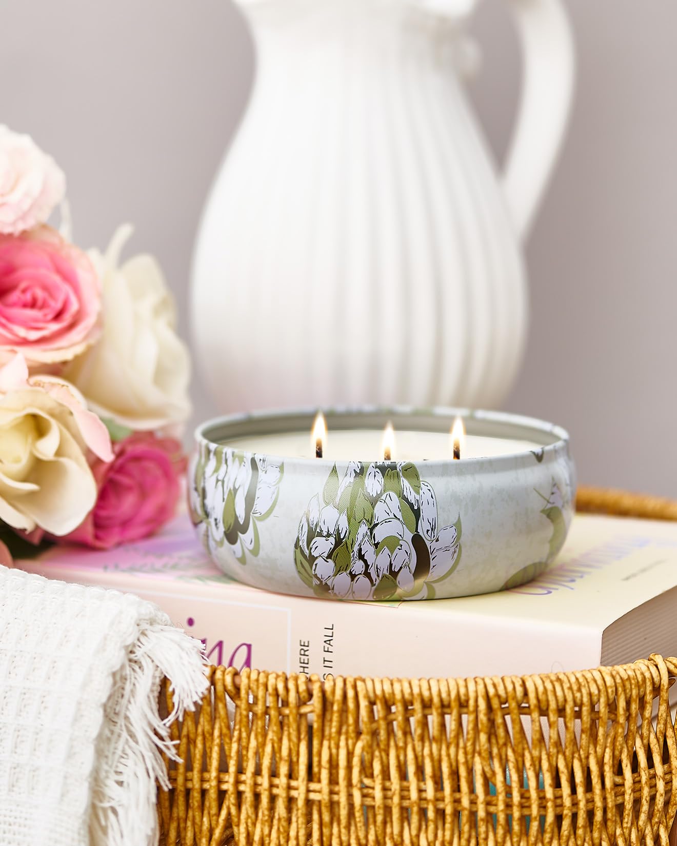 Reusable tin after burning can store small jewelry pieces.