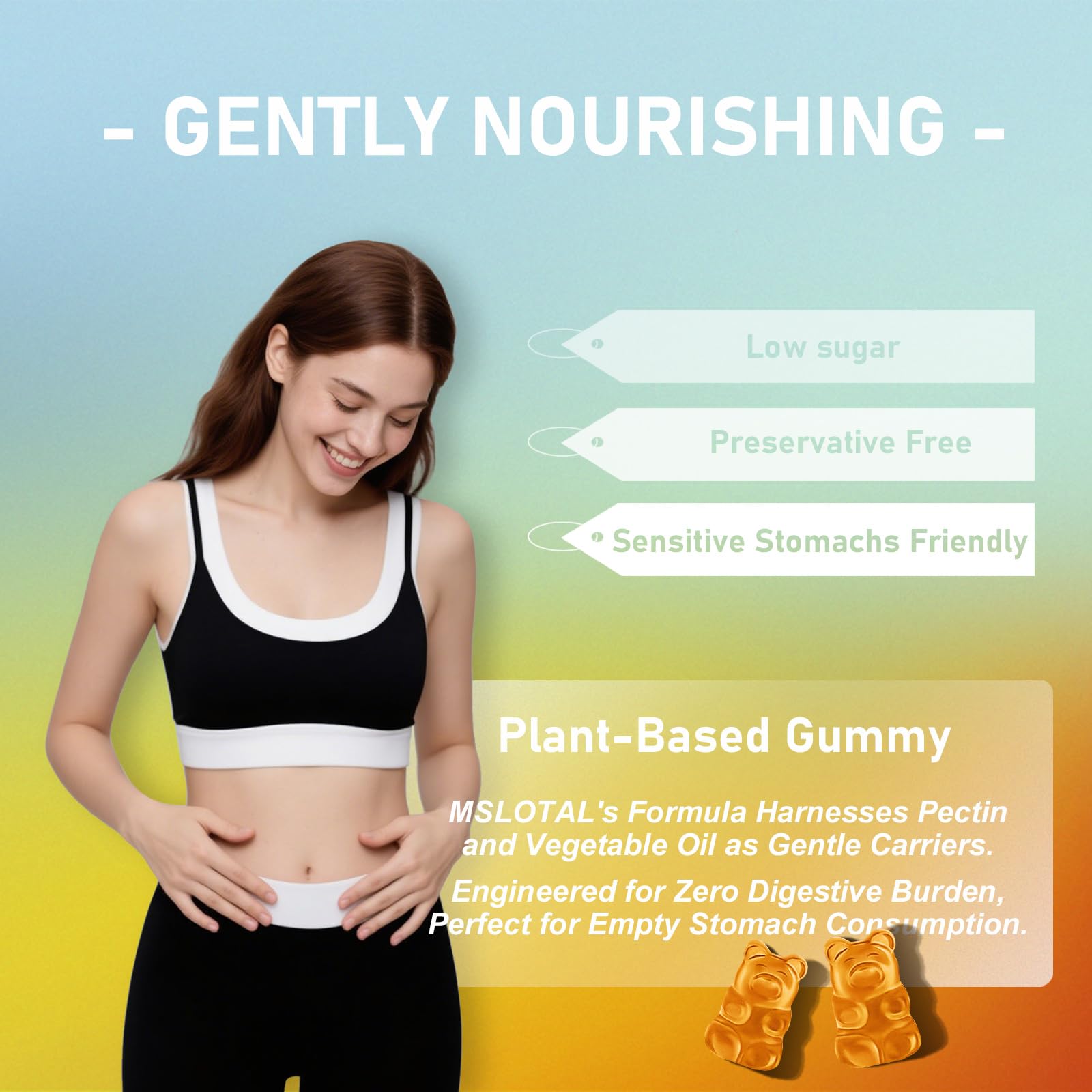 Gummies recommended as part of a daily routine for wellness