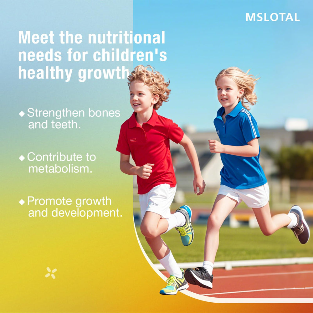Gluten-free, vegan-friendly MSLOTAL gummies with no artificial additives