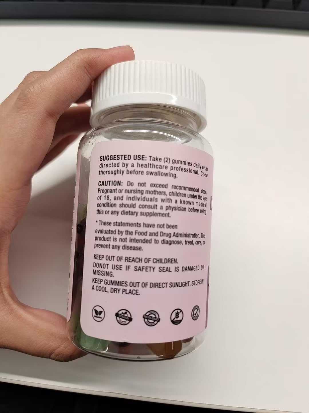MSLOTAL adult gummy in soft-chewy texture for easy enjoyment.