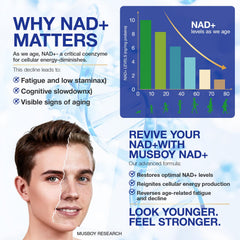 MSLOTAL NAD+ label detail showing 1000 mg potency for focus