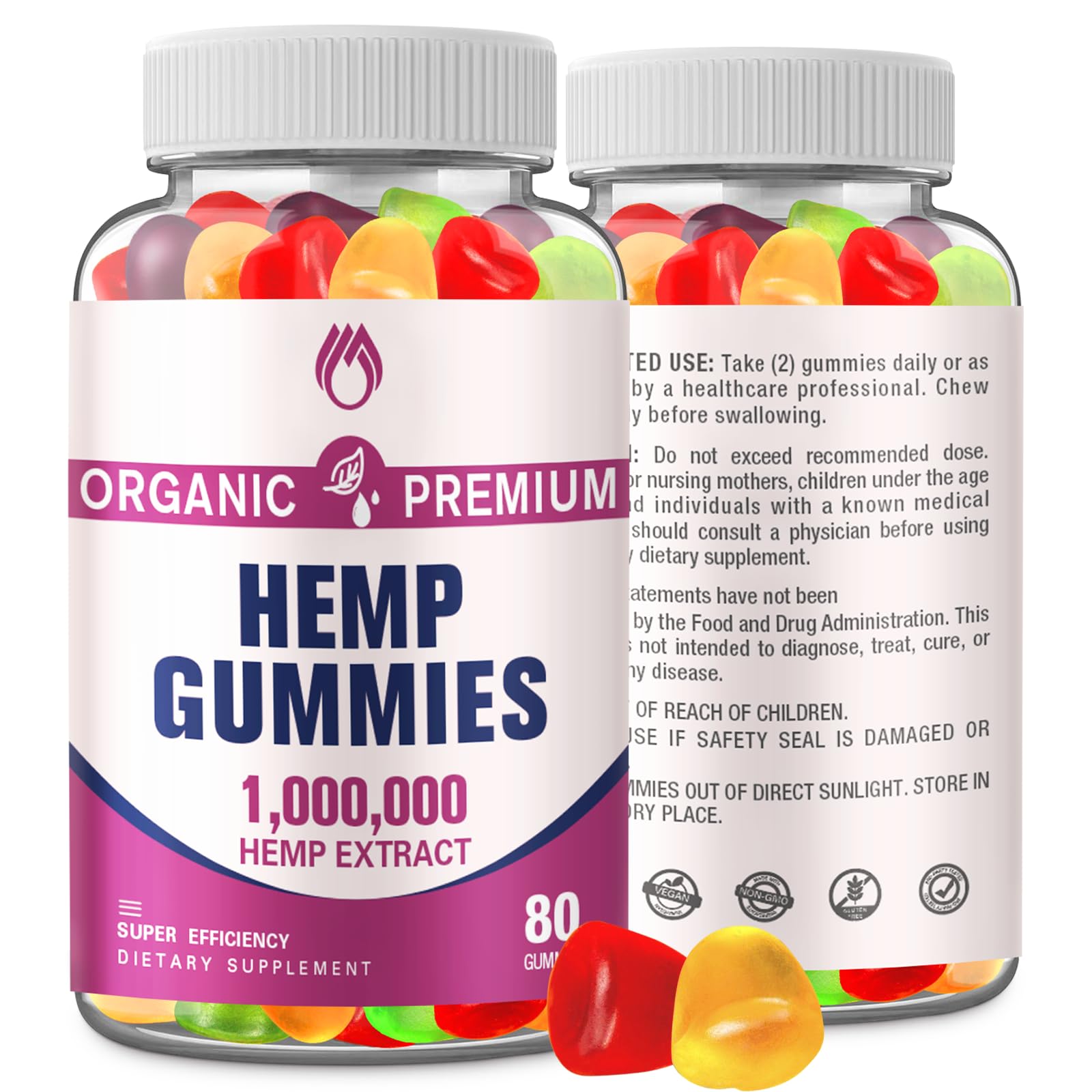 MSLOTAL Premium Gummies Omega-3 bottle for daily wellness