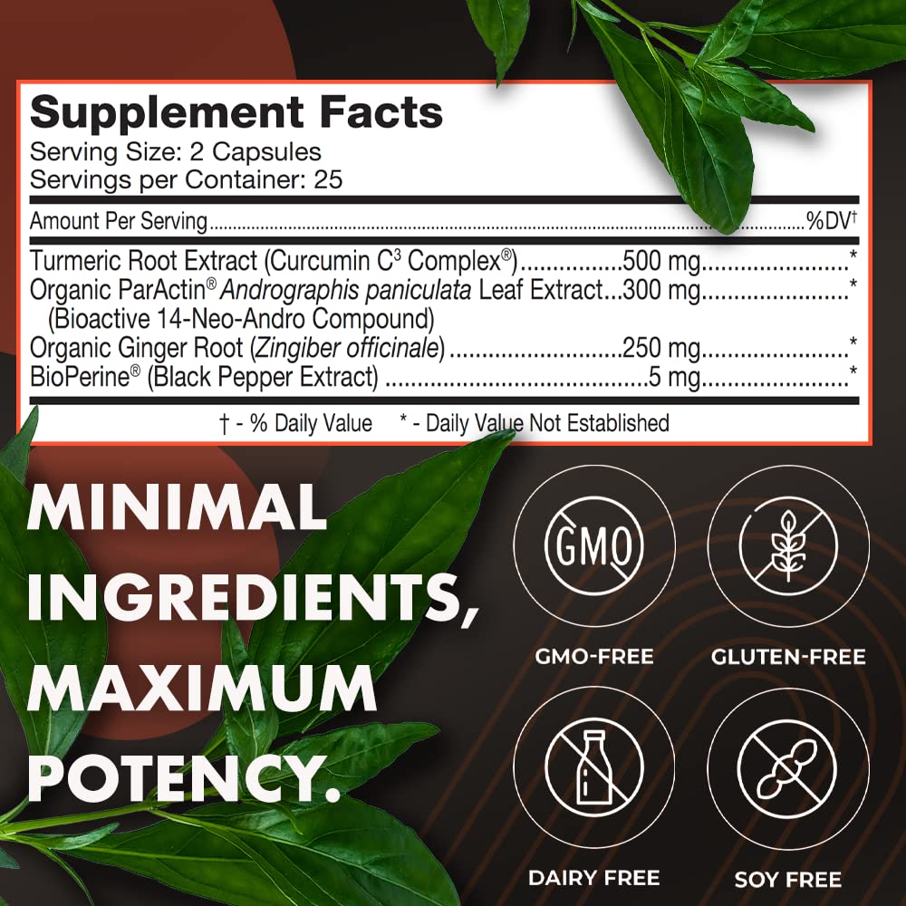 Organic ginger root imagery paired with Inflameze Ultra capsules