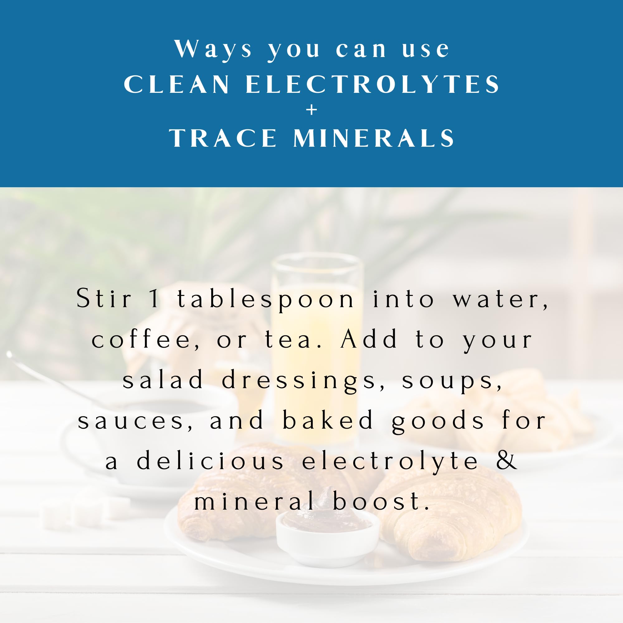 Mt Capra Clean Electrolytes nutrition panel showing no sugar or fillers