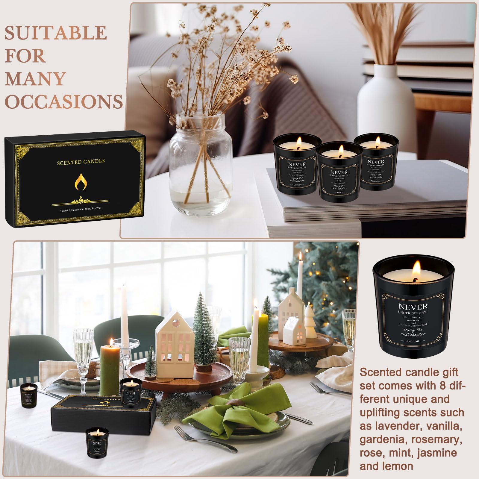 MTLEE black design adds a chic decorative touch to any space