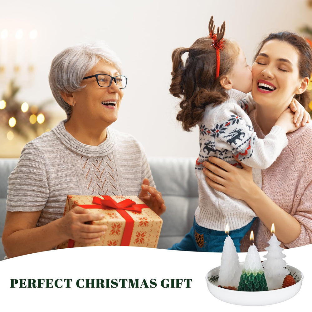 MTLEE Christmas candle size reference suitable for compact shelves